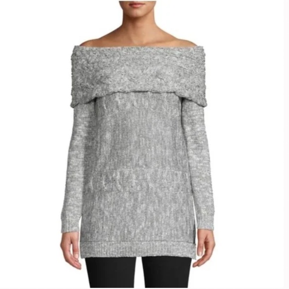 I.N.C Off-The-Shoulder Sweater - Picture 1 of 3